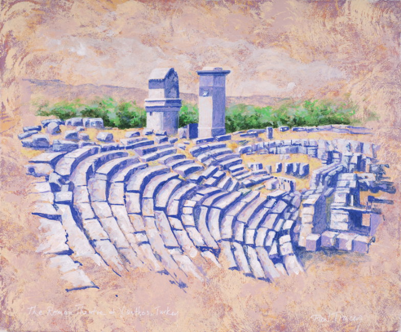 Roman Theatre. Xanthos. Turkey
